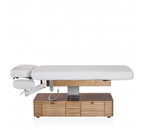 Электрический стационарный массажный стол NESS-C Salon-Oak c электроприводом