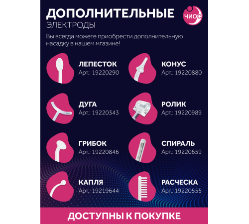 Дарсонваль массажер "Звезда" СН-101 Классик