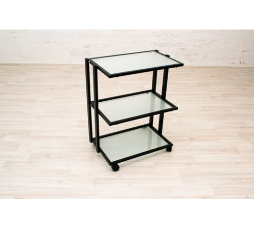 Тележка мастера металл/матовое стекло