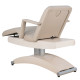 Косметологическая кушетка Аврора, светлый каркас, 3 мотора