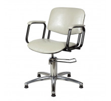 Парикмахерское кресло КОНТАКТ гидравлика хром