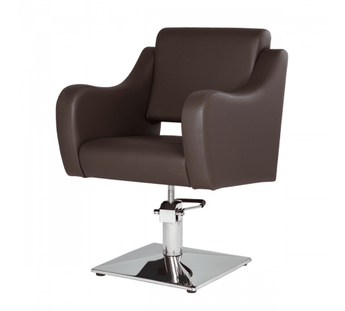 Парикмахерское кресло МД-24, основание чёрный круг