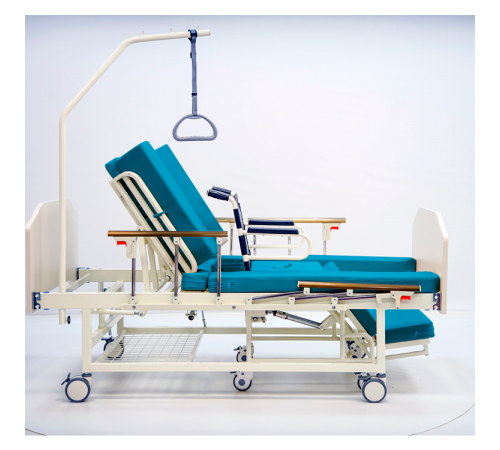 MET INTEGRA Механическая функциональная медицинская кровать с интегрированным креслом-каталкой