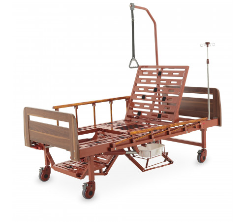 Кровать механическая YG-6 (ММ-2124Д-02) ЛДСП с туалетным устройством и судном, функцией "кардиокресло"