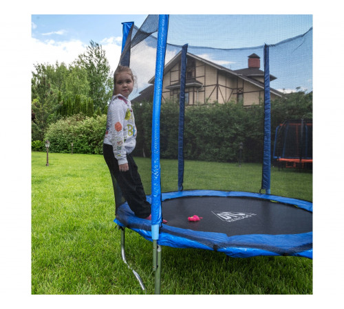 Батут DFC Trampoline Fitness с сеткой 6ft