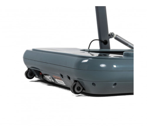 Беговая дорожка DFC LIBERO slim, серебристая T100G