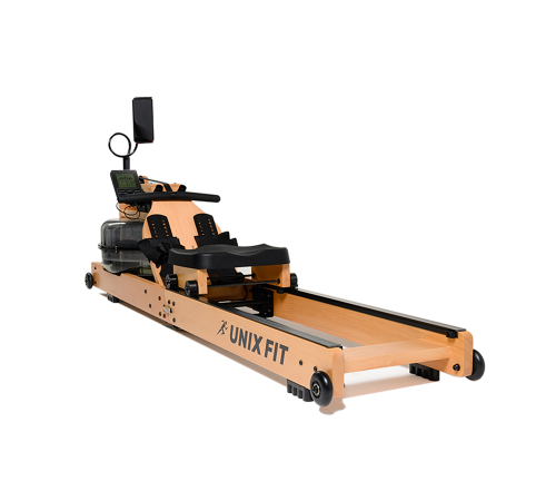 Гребной тренажер UNIX Fit Wood Rower Light