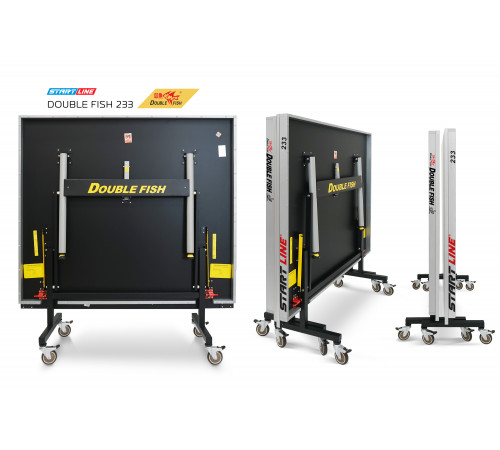 Стол теннисный Double Fish 233 черный