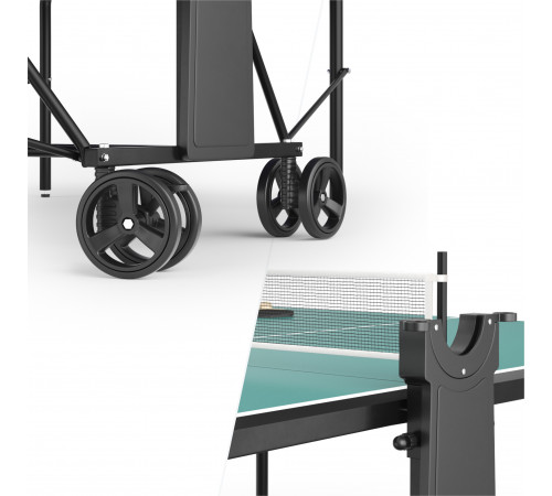 Теннисный стол UNIX Line Compact Outdoor 6mm ACP (Green)