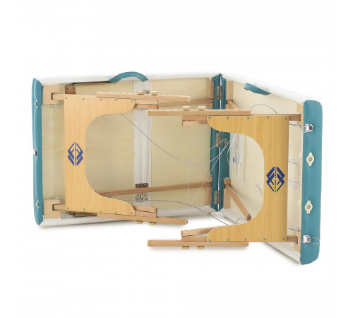 Массажный стол складной деревянный  JF-AY01 3-х секционный (светлая рама)