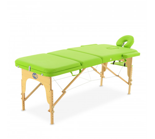Массажный стол складной деревянный JF-AY01 3-х секционный М/К (МСТ-103Л)