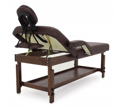 Массажный стол стационарный деревянный FIX-1A (МСТ-7Л)