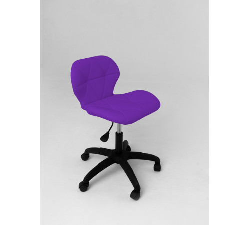 Стул ракушка, пластик колеса