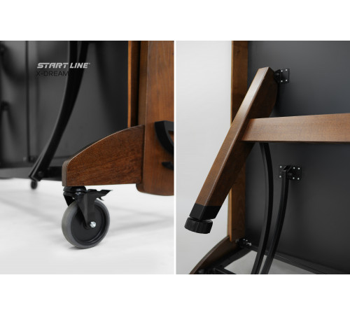 Стол теннисный X-dream Start Line (№5, ЛДСП Черный)