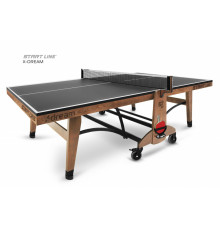 Стол теннисный X-dream Start Line (Дуб натуральный(natur-wood), ЛДСП Графит)