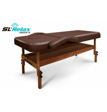 Массажный стол Relax Comfort-М коричневая кожа (№6)