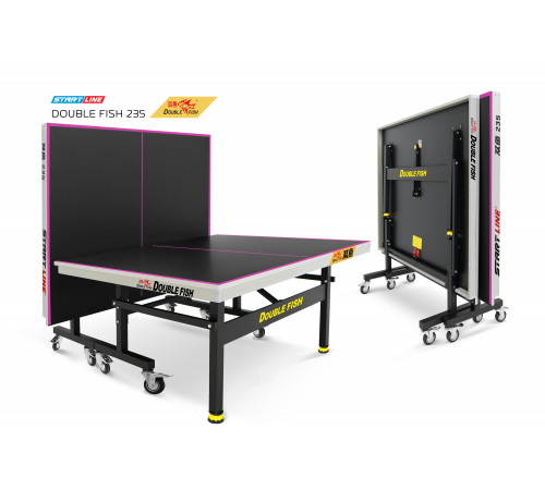 Стол теннисный Double Fish 235 черный